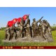 红色旅游红军人物雕塑图