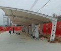 海南PVDF充电站膜结构棚安装