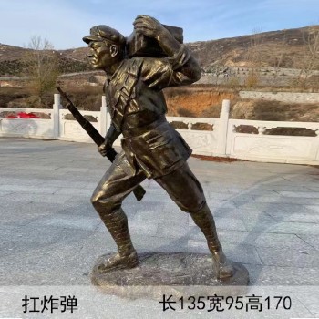 馆红军人物雕塑作用天津红军人物雕塑