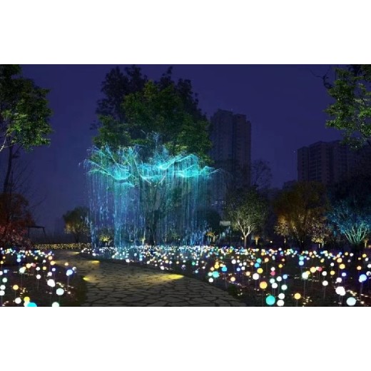 云南公园亮化设计-小区公园亮化照明