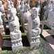 一對石雕抱鼓石圖