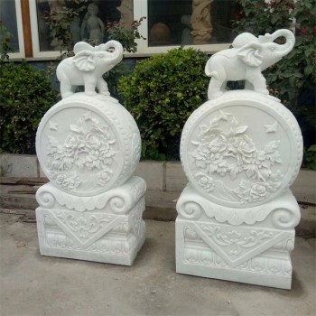 中式石雕抱鼓石供应商