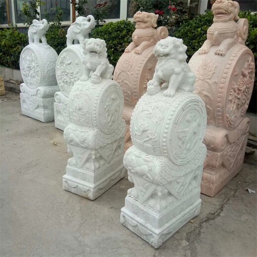 門前石雕抱鼓石廠家報(bào)價(jià)