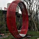 圓環(huán)雕塑金越雕塑圖