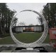 不锈钢喷水圆环雕塑图