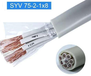 MSYV-75-7同軸電纜材料天聯牌礦用同軸電纜