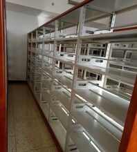 大理雙面圖書館書架源頭工廠圖片