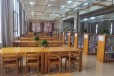 西双版纳木护栏图书馆书架