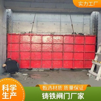 800機(jī)閘一體鑄鐵閘門鑄鐵方閘門價(jià)格鑄鐵渠道閘門水庫