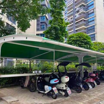充電棚建設挑棚PVDF膜結構廠家