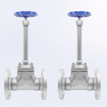山东低温法兰截止阀-196°