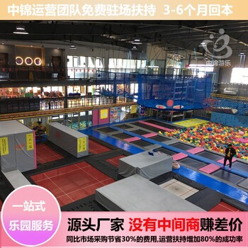 石河子蹦床館網(wǎng)紅打卡蹦床樂園年營收450萬廠家一對一駐場運(yùn)營