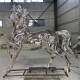 不锈钢马雕塑图