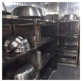 热风消毒库制作大型中央厨房餐具高温杀菌节能环保效能高
