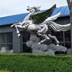 發(fā)光不銹鋼馬雕塑訂制產(chǎn)品圖