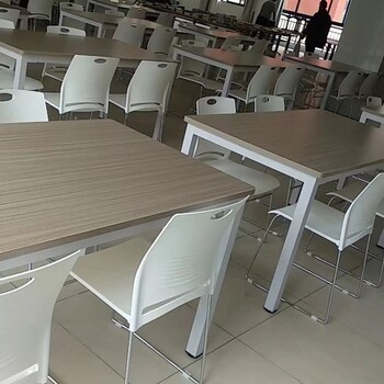 迪慶四人六人食堂餐桌椅配送上門