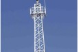 柳州安装监控塔,直爬梯带工作平台监控铁塔