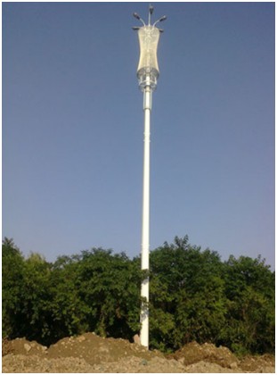 绵阳安装美化塔,30米插接式法兰式