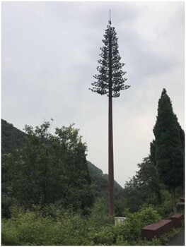 梅州安裝仿生樹,角鋼避雷塔