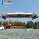 收縮倉庫蓬,新型自動(dòng)開(kāi)合雨棚,不懼臺風(fēng)