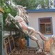 切面不銹鋼馬雕塑圖
