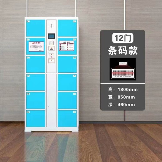 超市指紋識別儲存柜送貨上門超市指紋識別存物柜價格是多少