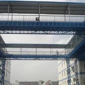 梅州鋼結(jié)構(gòu)消防梯樓梯搭建連廊鋼橋