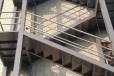 从化钢结构消防梯楼梯搭建制作安装工程逃生梯