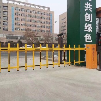 威海道閘安裝停車場(chǎng)收費(fèi)起落桿升降桿-魯冠廠家