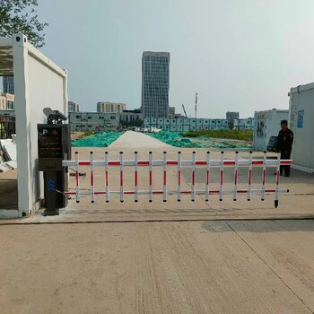 晉中道閘安裝車庫擋車桿門禁升降桿-魯冠廠家