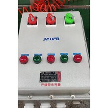 防爆眼鏡閥控制箱廠家長春IIB級防爆閥門控制箱圖片
