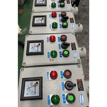 廣州帶電流表防爆操作柱BZC81防爆操作柱