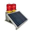 浙江建德市紅光太陽能航空燈C型低光強障礙燈
