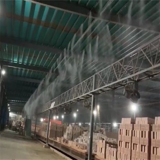 重庆九龙坡车间喷雾系统,料场喷淋加湿降尘
