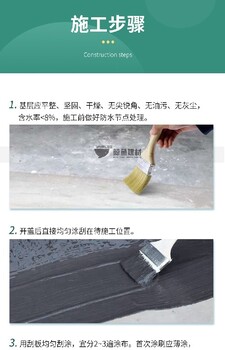 新配方高強水性橡膠瀝青防水涂料使用方法
