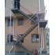 阳江钢结构消防梯楼梯图