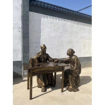 玻璃钢中医炼药系列雕塑李时珍雕塑重庆中医炼药系列雕塑