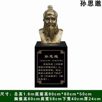 青海戶外名醫雕塑價格