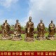 中医炼药系列雕塑图