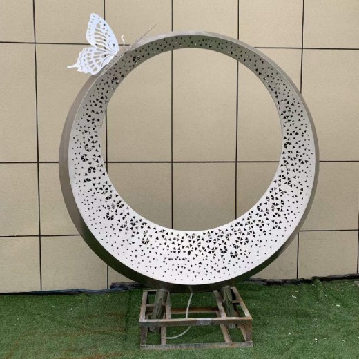 不锈钢丝编制不锈钢蝴蝶雕塑材料重庆不锈钢蝴蝶雕塑