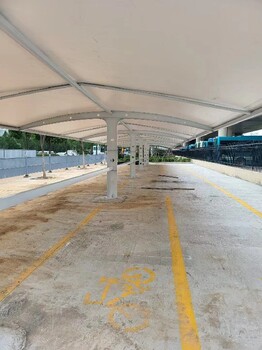 汽車膜結構車棚,內蒙古單邊膜結構車棚廠家