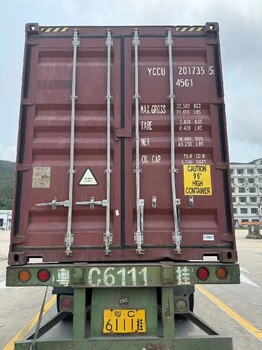 珠海洪灣港集裝箱貨柜拖車專人專員