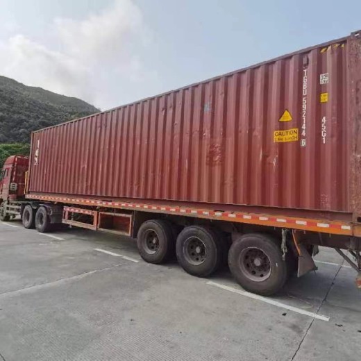 珠海高栏港集装箱拖车期待我们合作共赢