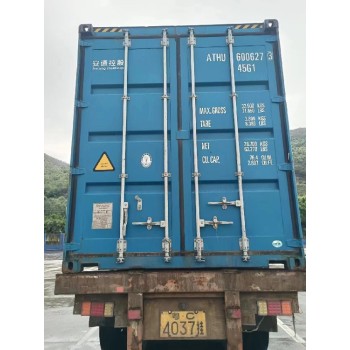 珠海到温州市集装箱运输车队收费明细