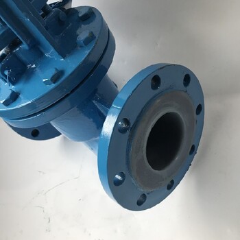TA2銘橋襯氟截止閥J41F46-16C四氟截止閥