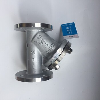 高溫銘橋襯氟Y型過濾器GL41F46-16RL耐酸堿過濾器