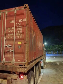 珠海洪灣港拖車合理收費,集裝箱拖車運輸平臺