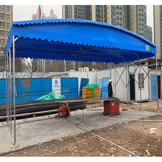 湖北電動蓬大型推拉雨棚多少錢一平方