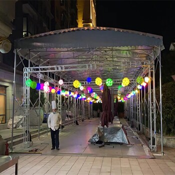 巫溪室外活動雨棚活動推拉蓬廠家