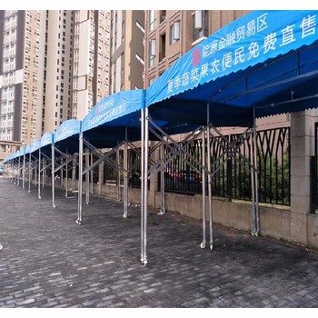 安徽淮北折疊停車棚大型推拉雨棚生產(chǎn)廠家